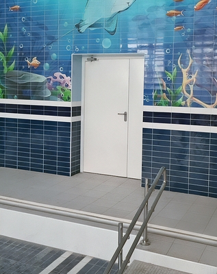 Дверь для плавательного бассейна