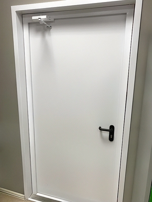 Дверь белого цвета