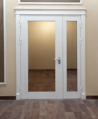 Светопрозрачная огнеупорная дверь Светопрозрачная огнеупорная дверь