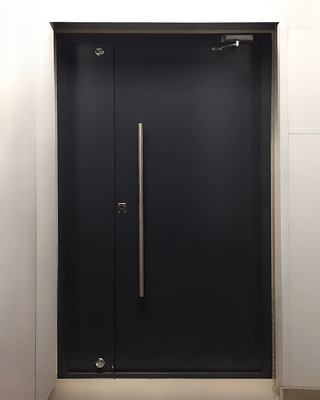 Дверь с ручкой-рейлингом Дверь с ручкой-рейлингом