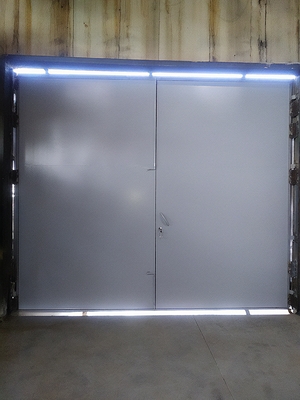 Технические стальные ворота Технические стальные ворота