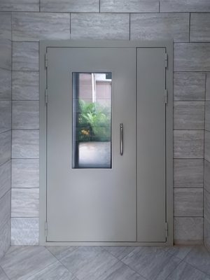 Дверь с остеклением в МКД Дверь с остеклением в МКД