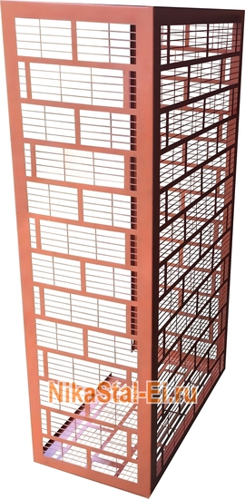 Корзина для кондиционера - перфорированная сталь Корзина для кондиционера - перфорированная сталь