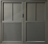 Стальные ворота для трансформаторной подстанции