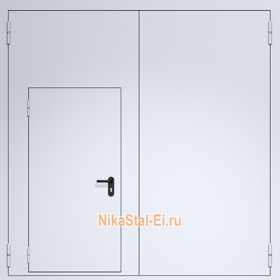 Огнестойкие ворота из сэндвич-панелей 3000х3000 мм Огнестойкие ворота из сэндвич-панелей 3000х3000 мм