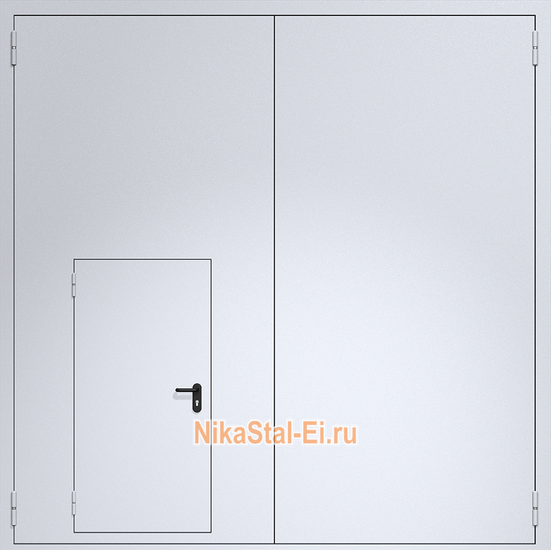 Противопожарные ворота ei60 из сэндвич-панелей 4000х4000 мм Противопожарные ворота ei60 из сэндвич-панелей 4000х4000 мм